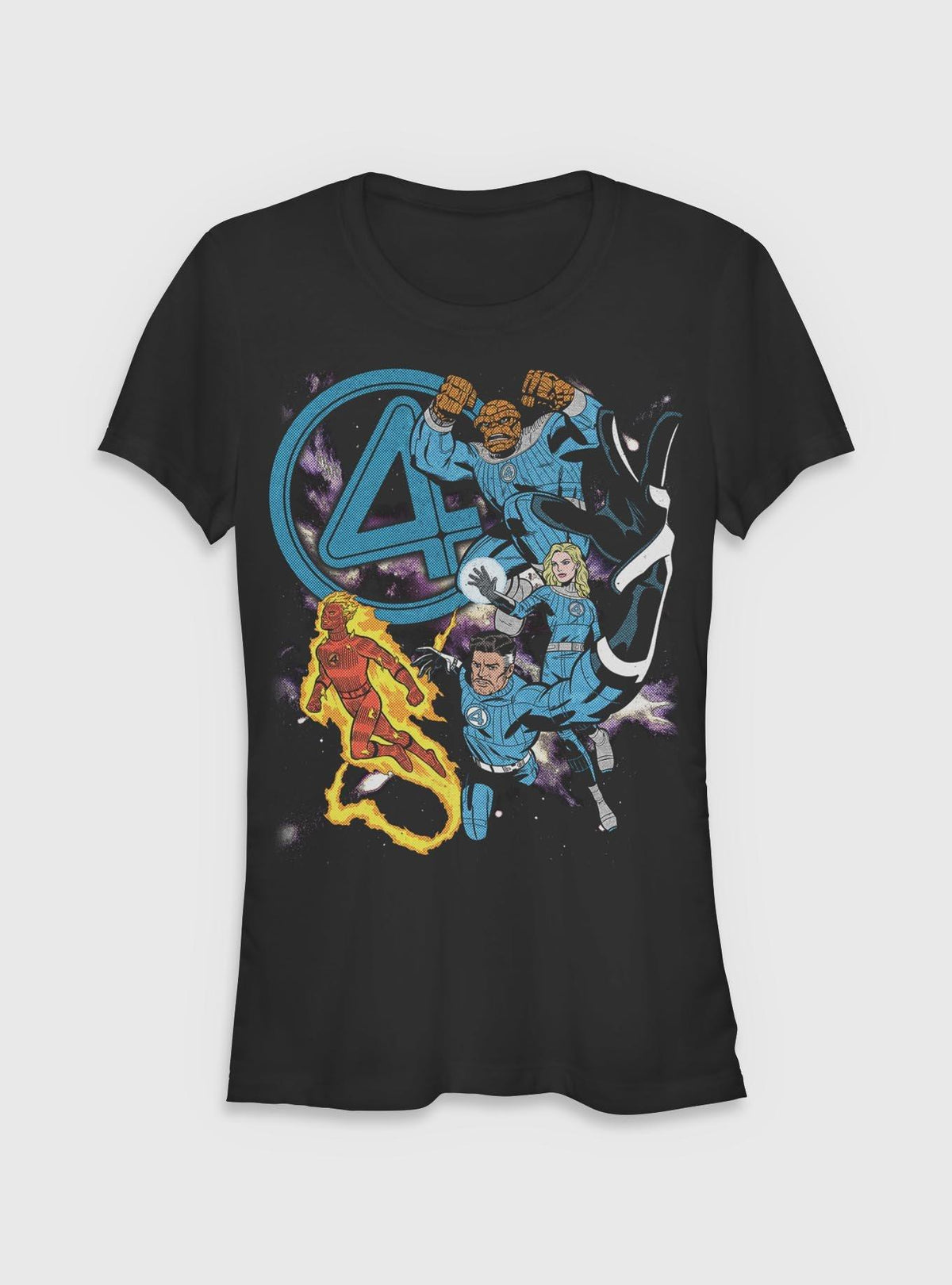 Marvel The Fantastic Four First Steps Hero Galaxy Four Girls T-Shirt T-Shirt | Trending Design | Perfect For Daily Wear