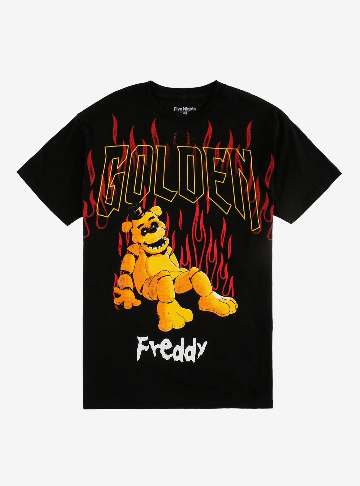 Five Nights At Freddys Golden Freddy T Shirt