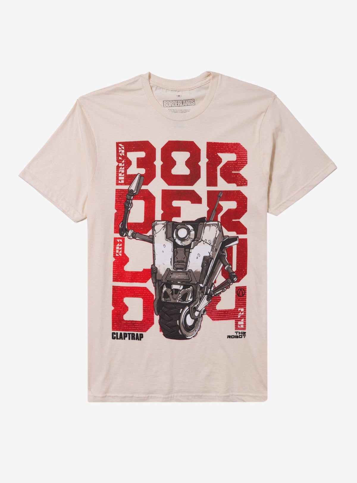 Borderlands Claptrap The Robot T-Shirt | Premium Unisex T-Shirt, Trending Graphic Tee