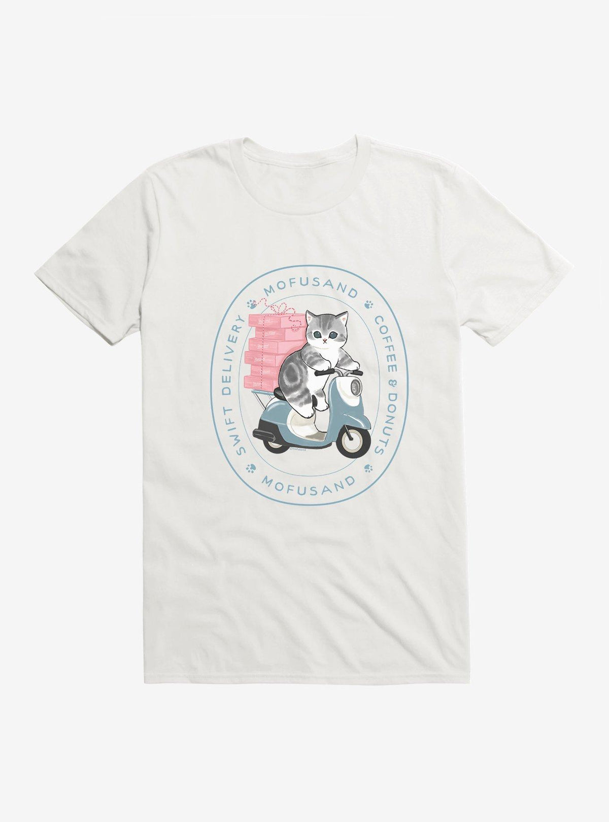 Mofusand Coffee Donuts Swift Delivery T-Shirt T-Shirt | Viral Style | Top Pick For Fans