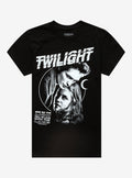 Twilight Portrait Glitch T Shirt