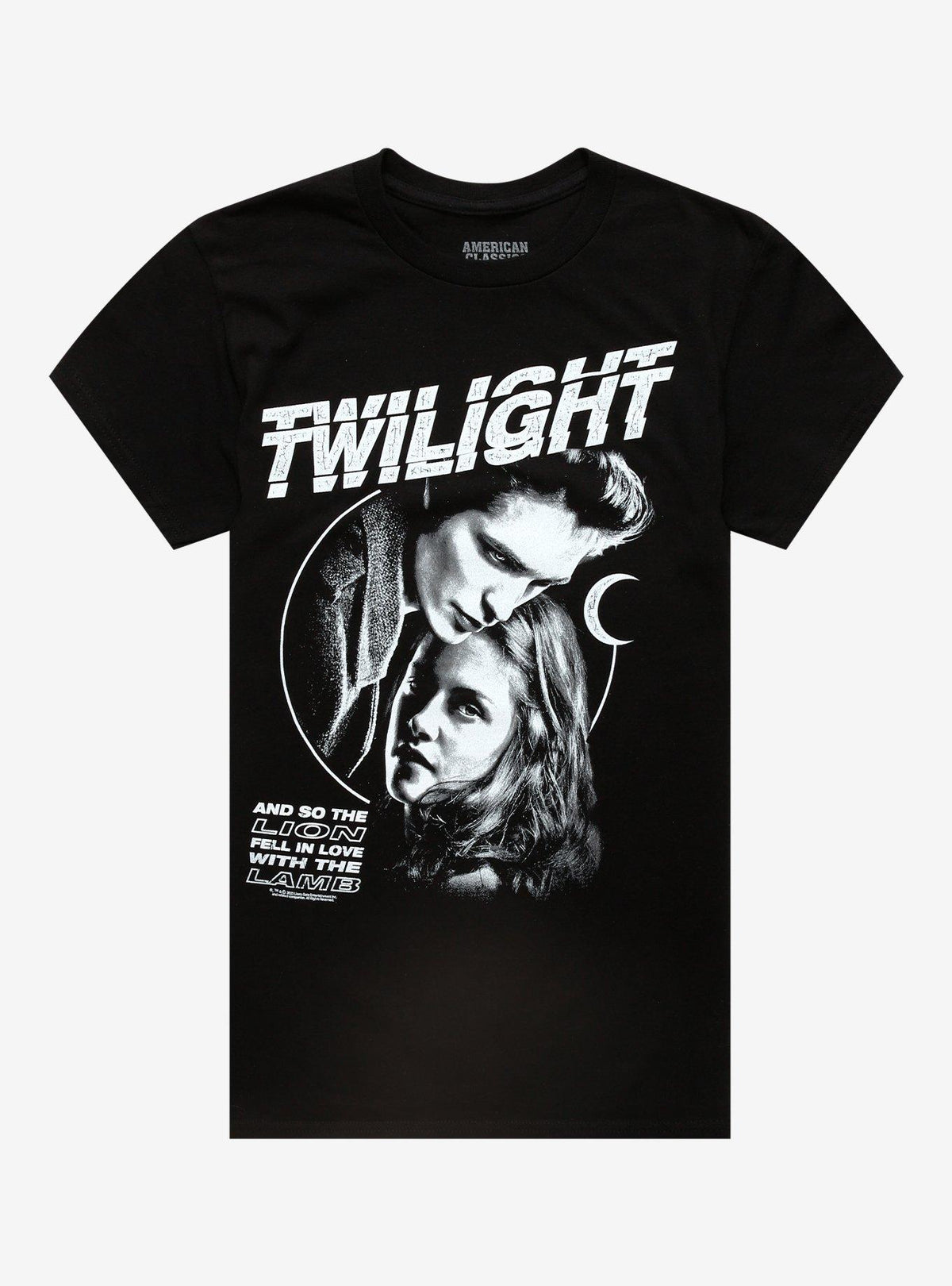 Twilight Portrait Glitch T Shirt