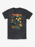Disney The Nightmare Before Christmas Comic Cover Mineral Wash T-Shirt