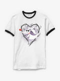 Disney The Nightmare Before Christmas Zero Pumpkin Nose Ringer T-Shirt