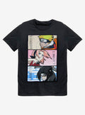 Naruto Team 7 Panels T-Shirt | Premium Unisex T-Shirt, Trending Graphic Tee