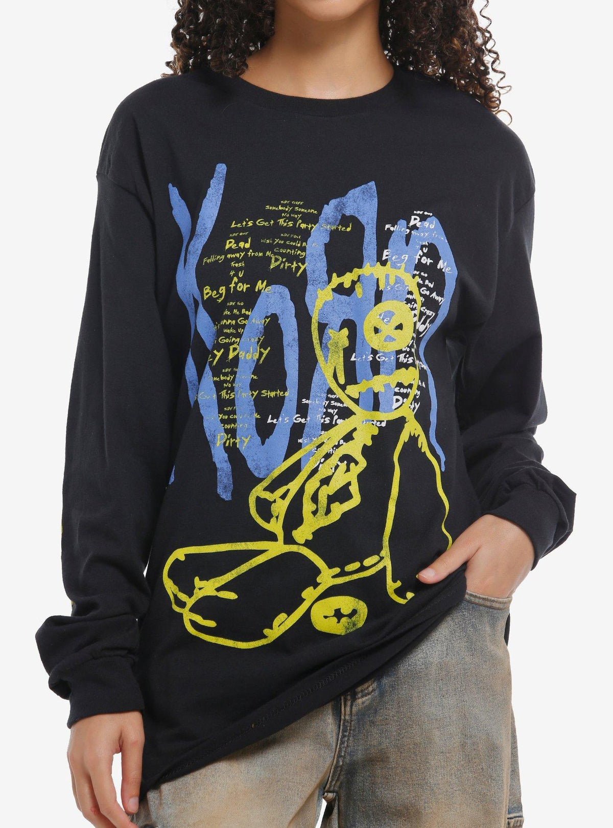 Korn Issues Tracklist Long Sleeve T Shirt