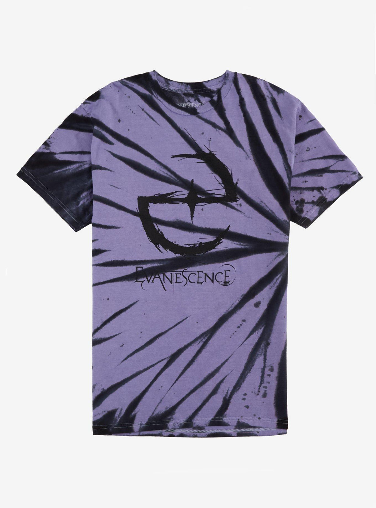 Evanescence Logo Purple Tie-Dye T-Shirt | Premium Unisex T-Shirt, Trending Graphic Tee
