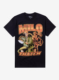 Disney Atlantis The Lost Empire Milo Thatch T-Shirt T-Shirt | Bold Graphic Edition | Trending Now