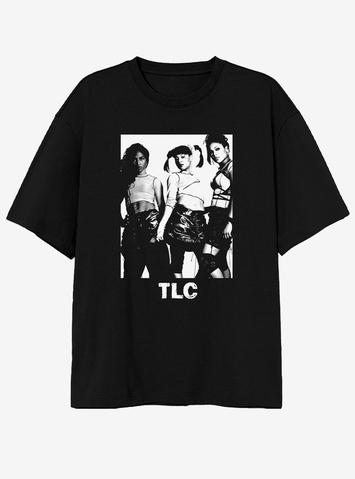 TLC Black White Group Photo T-Shirt | Premium Unisex T-Shirt, Trending Graphic Tee