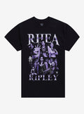 Wwe Rhea Ripley Collage T Shirt