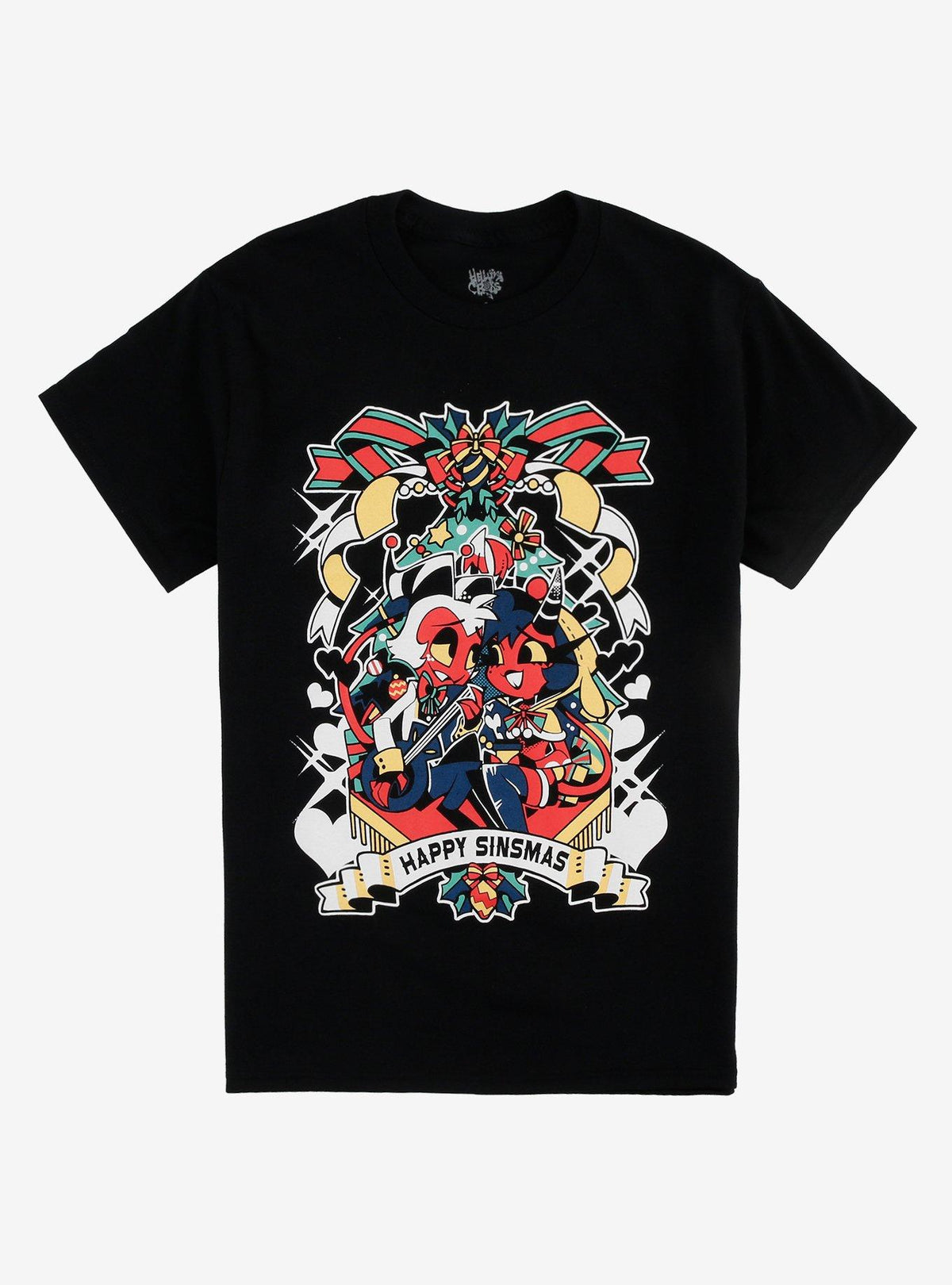 Helluva Boss Sinsmas Millie & Moxxie T-Shirt