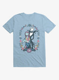Disney The Nightmare Before Christmas Jack and Sally Flowers T-Shirt Hot Topic Exclusive