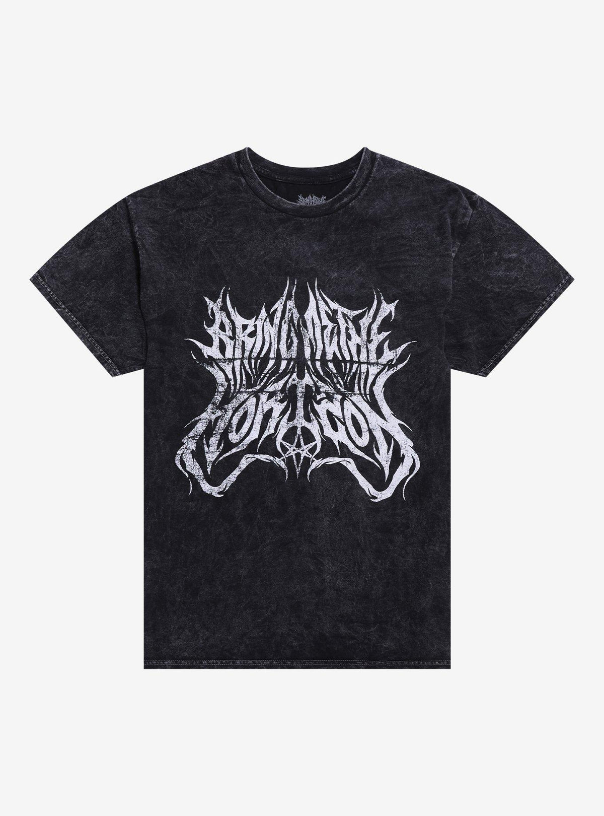 Bring Me Horizon Logo Mineral Wash T Shirt