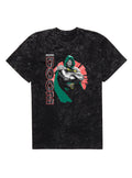 Marvel Fantastic Four Doctor Doom Crossed Arms Mineral Wash T-Shirt