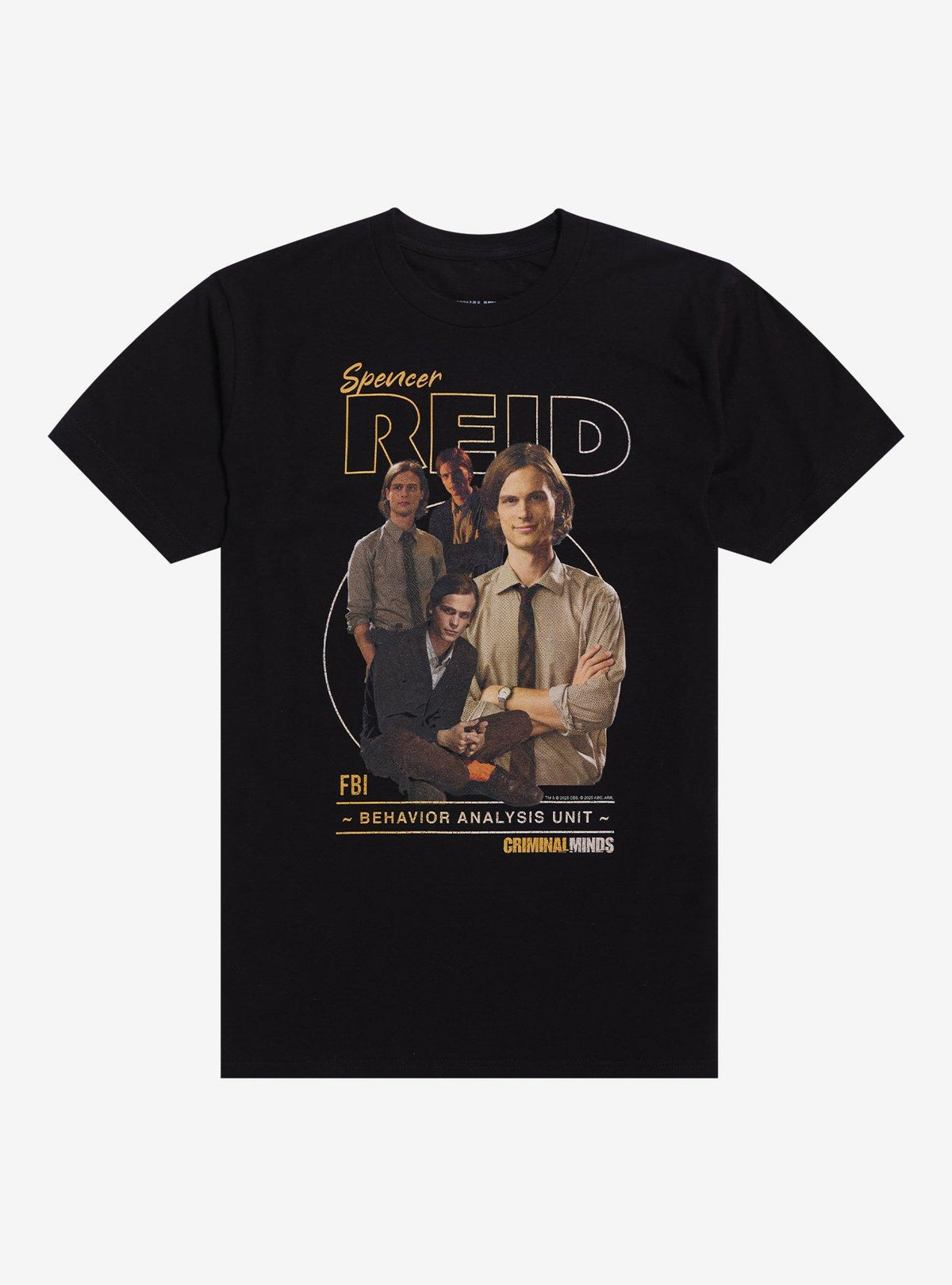 Criminal Minds Spencer Reid Behavioral Analysis Unit T-Shirt | Premium Unisex T-Shirt, Trending Graphic Tee