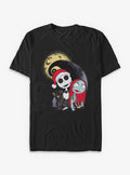 Disney The Nightmare Before Christmas Jack And Sally Christmas Spirit T-Shirt