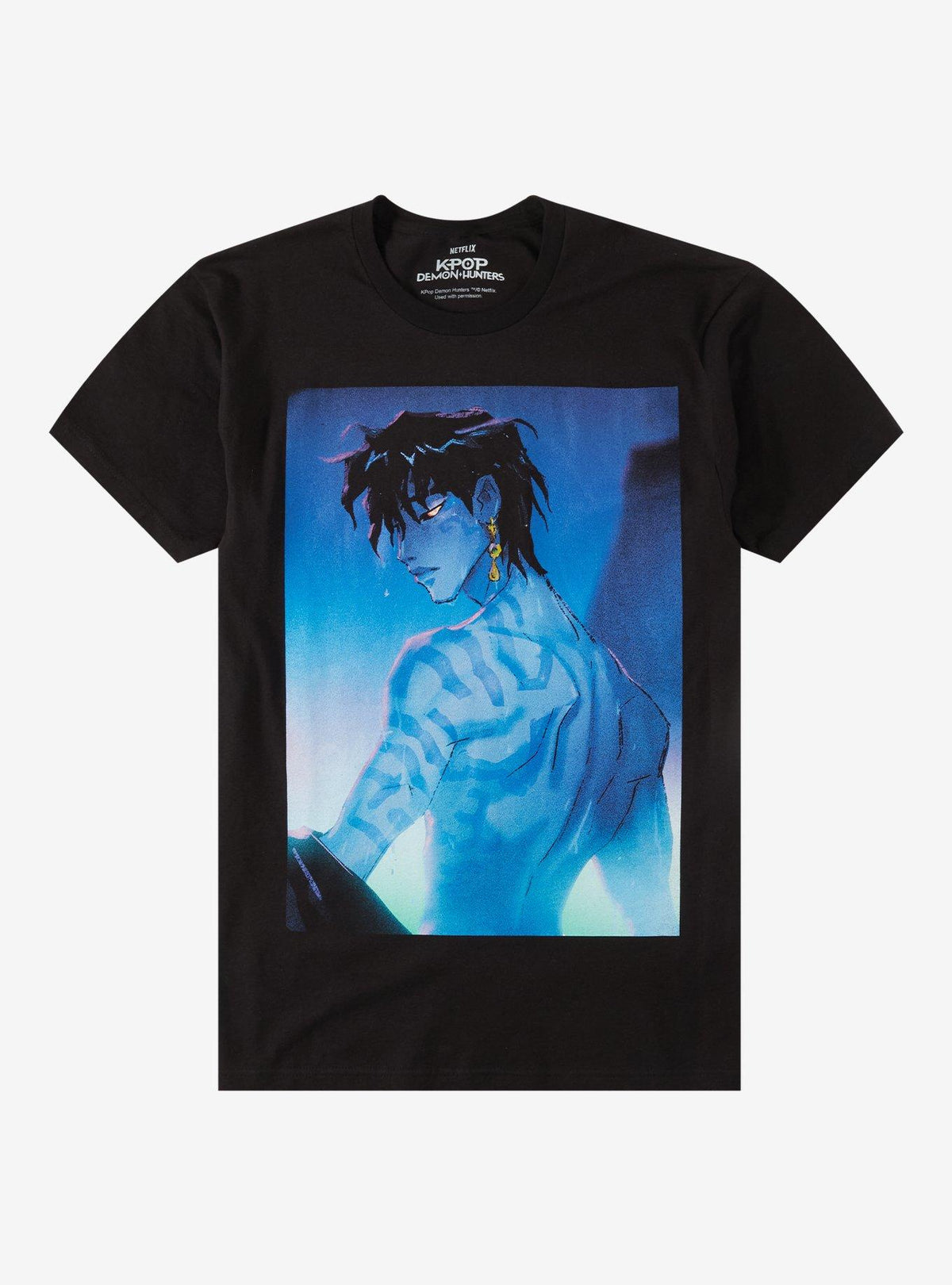 KPop Demon Hunters Jinu Demon Back T-Shirt | Premium Unisex T-Shirt, Trending Graphic Tee