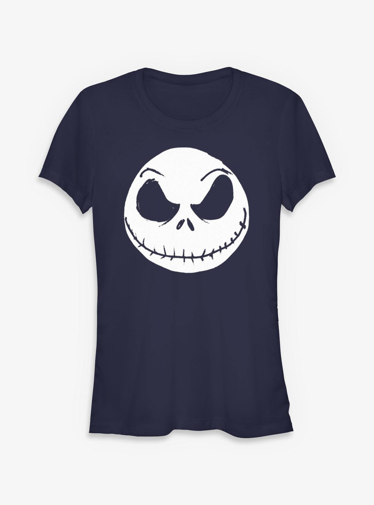 Disney The Nightmare Before Christmas Big Face Jack Girls T-Shirt