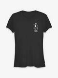 Disney The Nightmare Before Christmas Jack Pocket Logo Girls T-Shirt