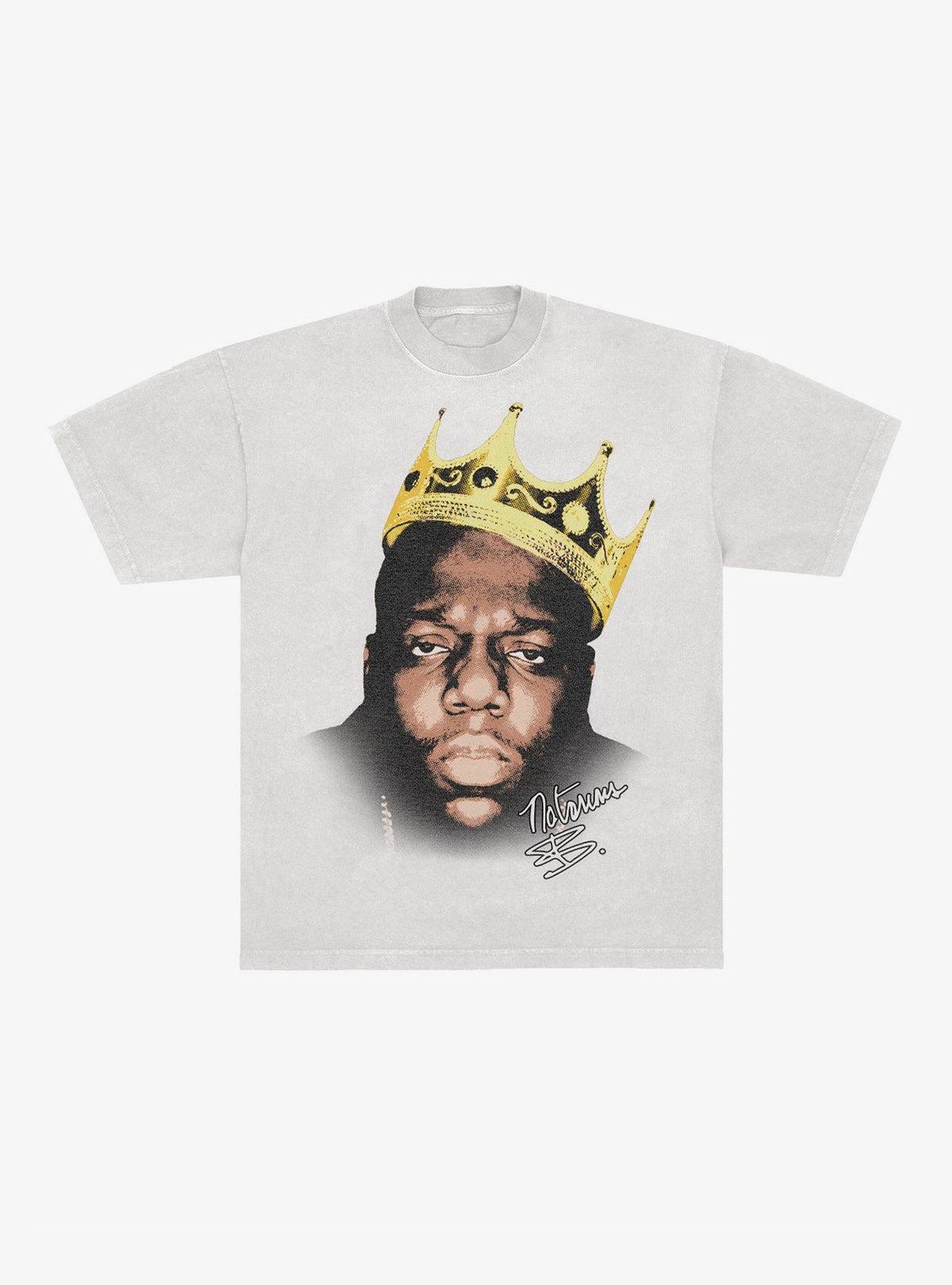 Notorious B I G Face Heavyweight T Shirt