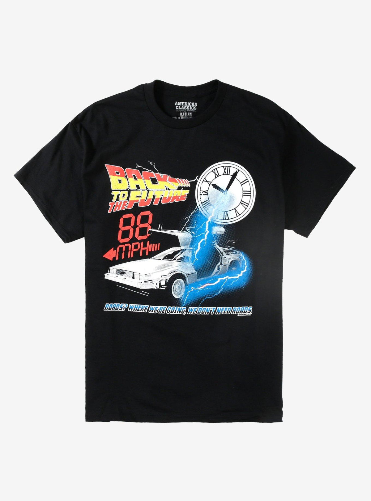 Back To The Future 88 Mph T Shirt