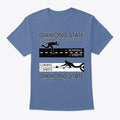 Diamond State Road Bowling | Premium Unisex T-Shirt, Trending Graphic Tee