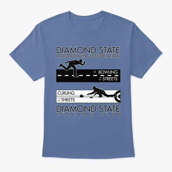 Diamond State Road Bowling | Premium Unisex T-Shirt, Trending Graphic Tee