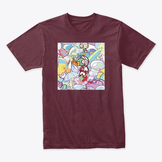 Intern Doodle Collage | Premium Unisex T-Shirt, Trending Graphic Tee