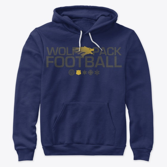 WOLF PACK FOOTBALL POLICE | Premium Unisex T-Shirt, Trending Graphic Tee