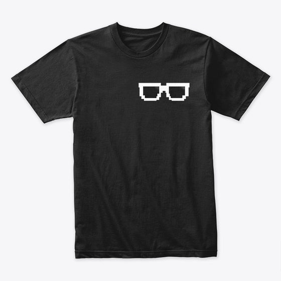 White Glasses Premium Tee
