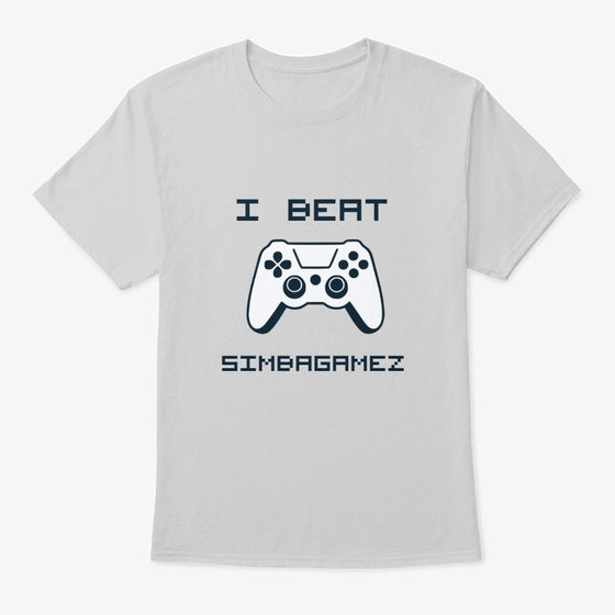 I Beat SimbaGamez Shirt | Anime Graphic T-Shirt for Men Women