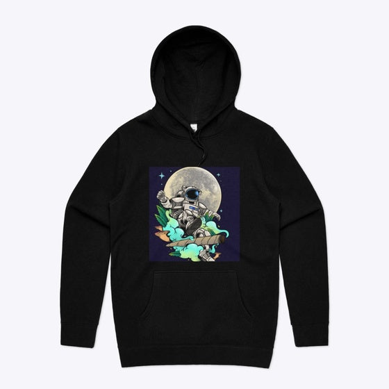 Mens Space Boy Hoodie BLACK OUT EDITION