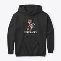 STEPBACK3 White Text | Premium Unisex T-Shirt, Trending Graphic Tee