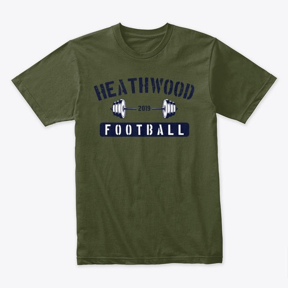 Heathwood Football Weight Goals Tshirt | Premium Unisex T-Shirt, Trending Graphic Tee