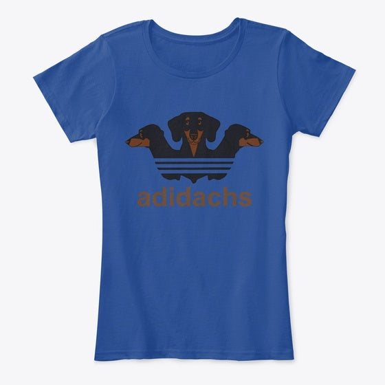 Adidachs Dachshund Mom T-shirt | Premium Unisex T-Shirt, Trending Graphic Tee