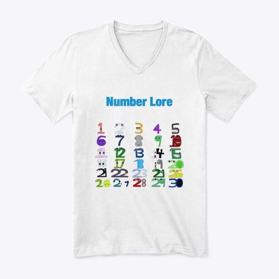 Sillypants Number Lore T-Shirt | Anime Graphic T-Shirt for Men Women