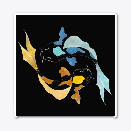 Koi Fish - Yin and Yang