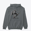 Foreign Life Skelton Skater | Anime Graphic T-Shirt for Men Women