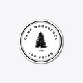 Cw Pine - Black Logo