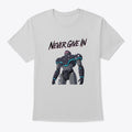 Never Give In | Anime Graphic T-Shirt for Men Women