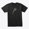 Flower Shirt Black | Premium Unisex T-Shirt, Trending Graphic Tee