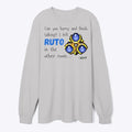 Ruto All White Black Letters | Anime Graphic T-Shirt for Men Women
