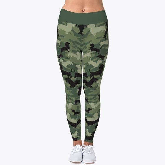 Dachshund Lover Gift Camo Pattern