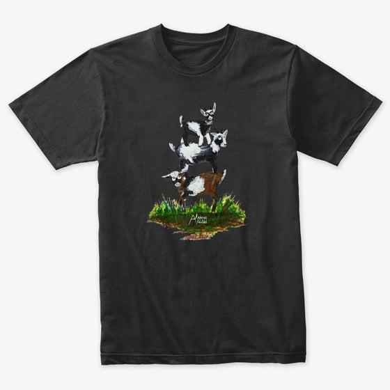 Goat Stack | Premium Unisex T-Shirt, Trending Graphic Tee