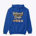 Introvert unless I about dogs | Premium Unisex T-Shirt, Trending Graphic Tee