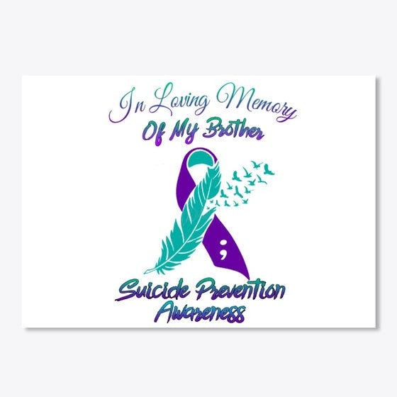 In Loving Memory Of My Brother | Premium Unisex T-Shirt, Trending Graphic Tee