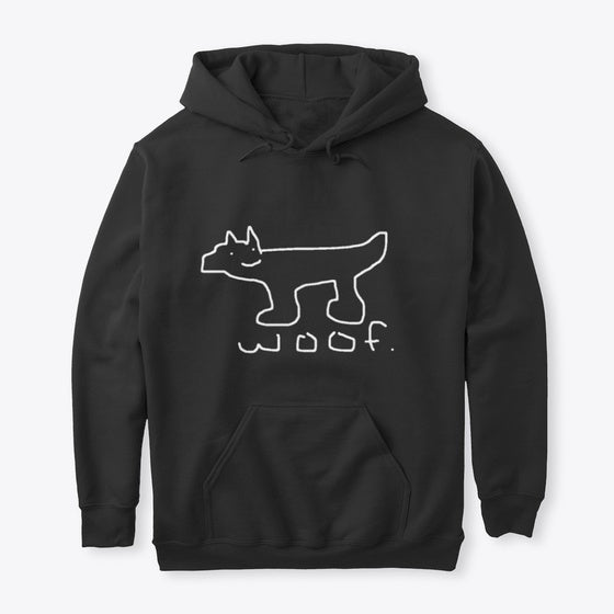 Black Woofer Hoodie