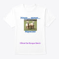 Hmm Alpacas | Premium Unisex T-Shirt, Trending Graphic Tee