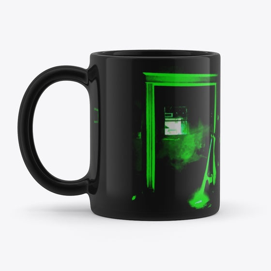 Shiloh the Ghost Cat Mug | Anime Graphic T-Shirt for Men Women