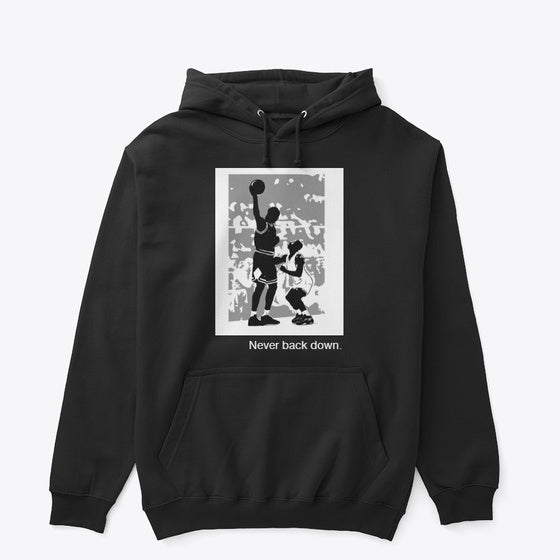 Never back down 2 | Premium Unisex T-Shirt, Trending Graphic Tee